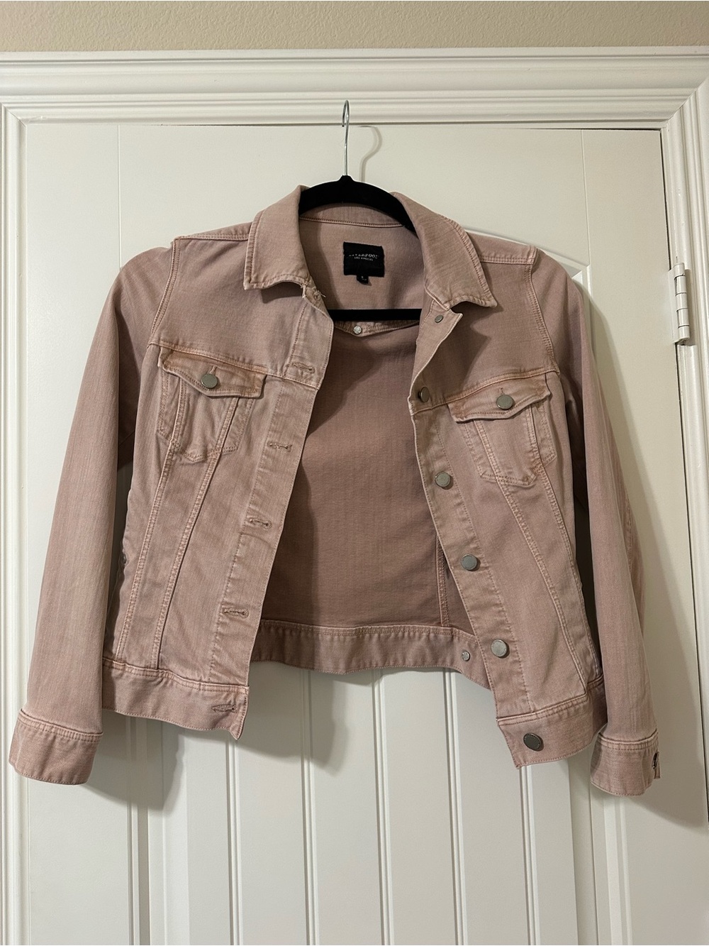 Liverpool Blush Pink Denim Jacket